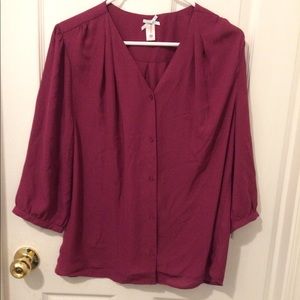 Plum blouse